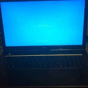 Blue dell Inspiron touchscreen laptop